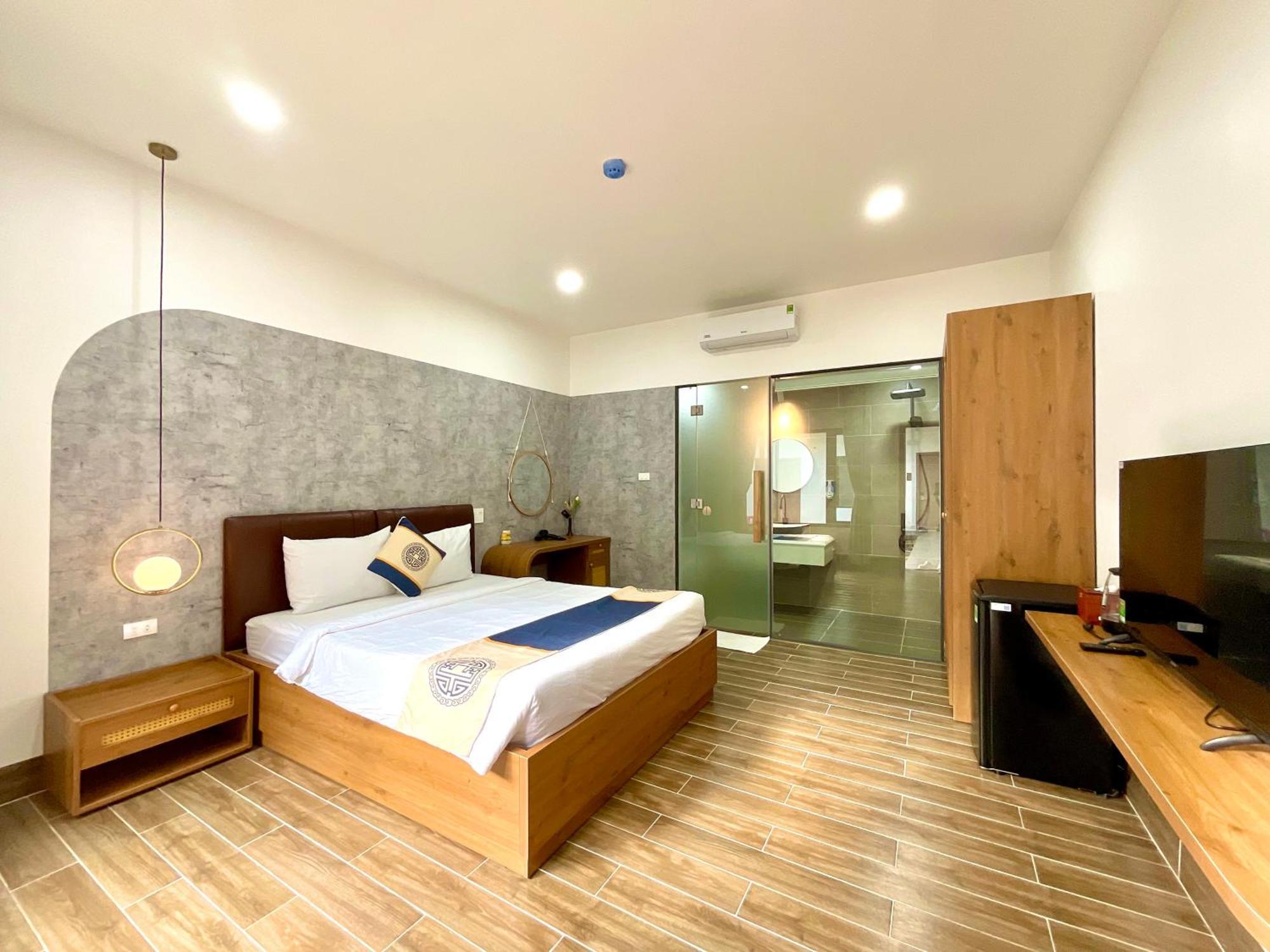 Khai Hoan Luxury Hotel Ben Cat Exterior photo